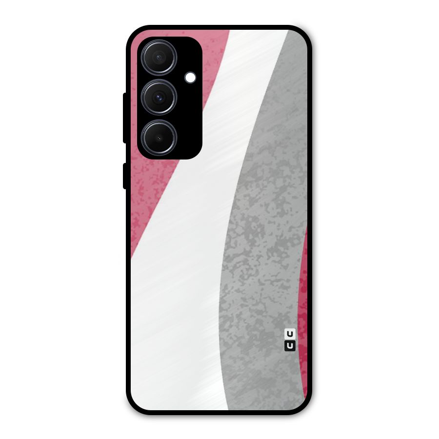 Pretty Flow Design Metal Back Case for Galaxy A35