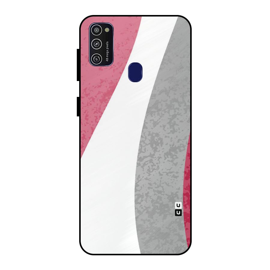 Pretty Flow Design Metal Back Case for Galaxy M30s