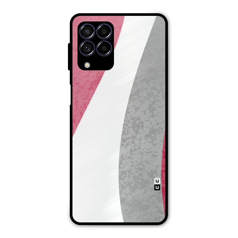 Pretty Flow Design Metal Back Case for Galaxy M53 5G