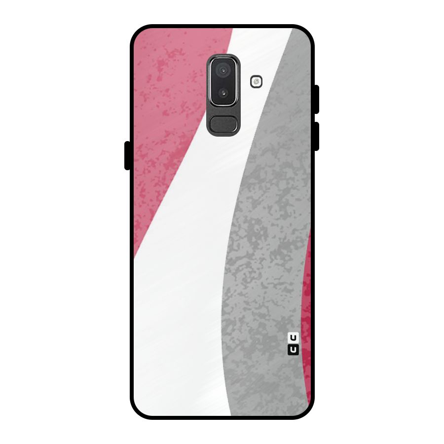 Pretty Flow Design Metal Back Case for Galaxy On8 (2018)