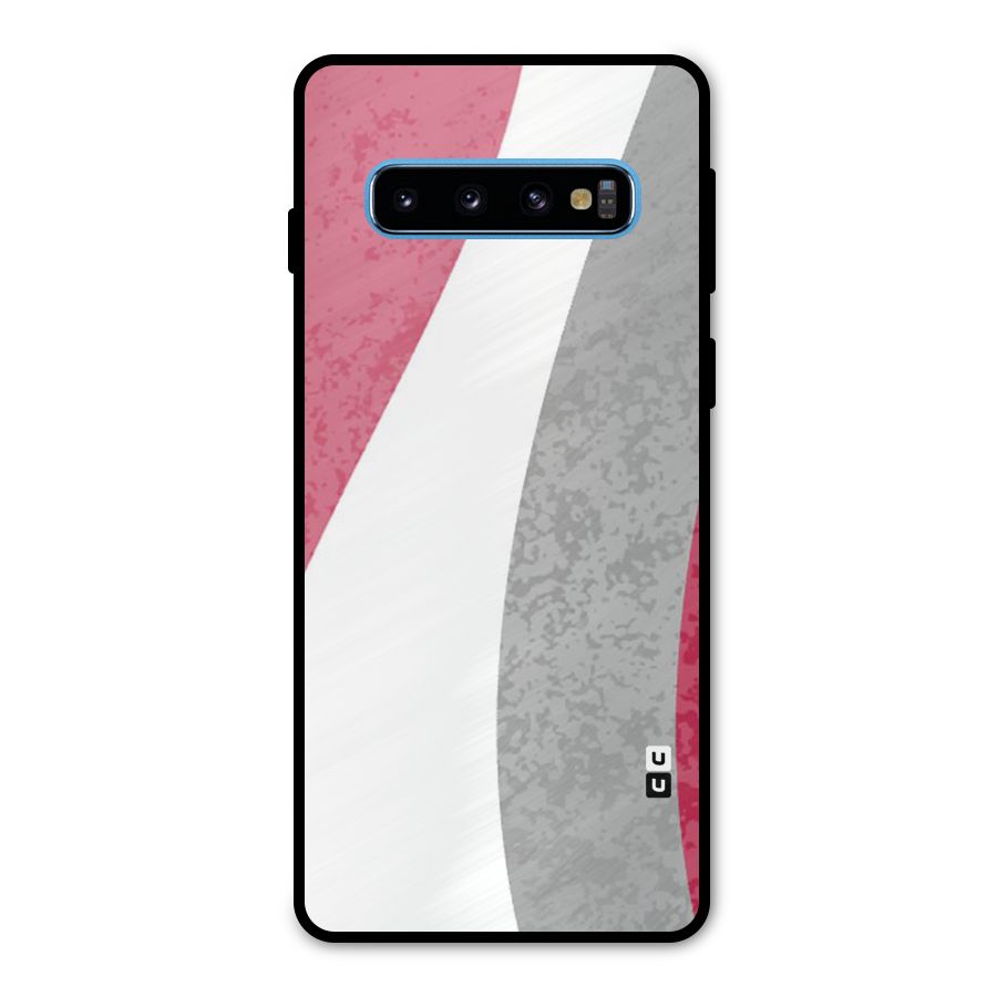 Pretty Flow Design Metal Back Case for Galaxy S10