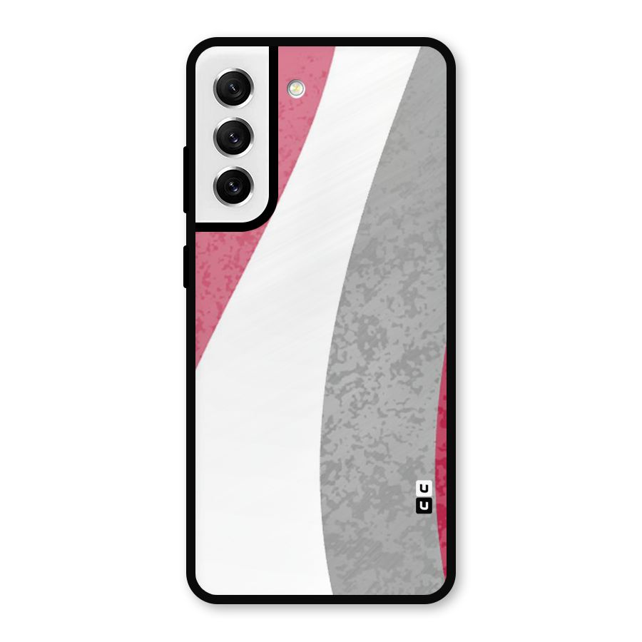 Pretty Flow Design Metal Back Case for Galaxy S21 FE 5G