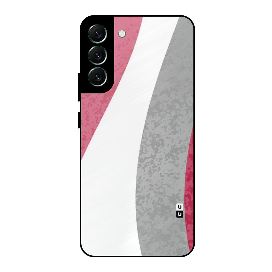 Pretty Flow Design Metal Back Case for Galaxy S22 Plus 5G