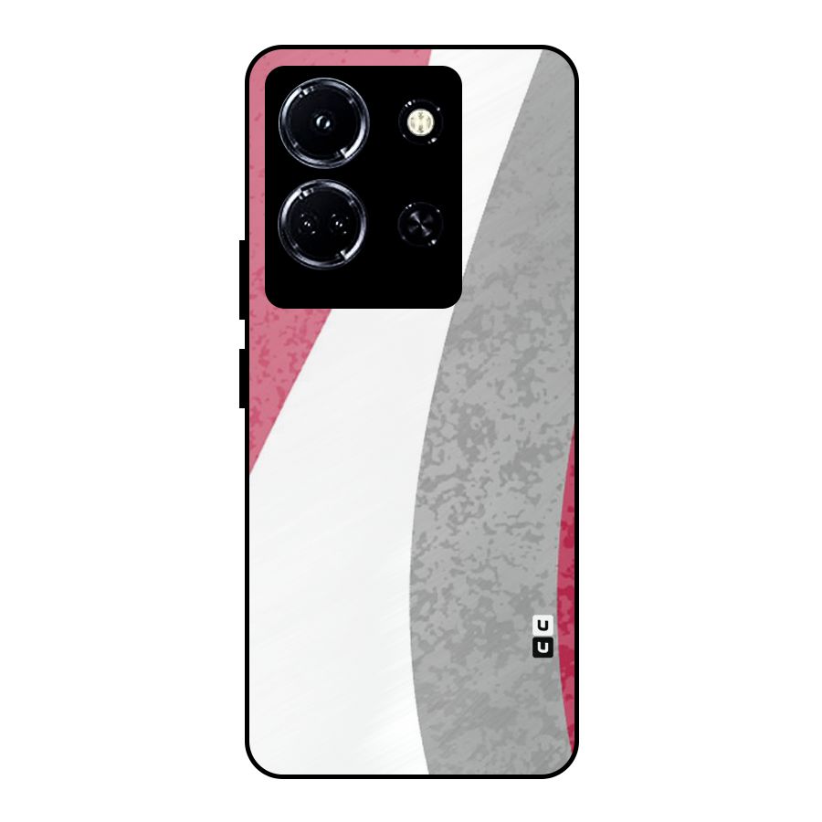 Pretty Flow Design Metal Back Case for Infinix Note 30 5G