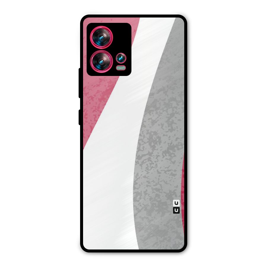 Pretty Flow Design Metal Back Case for Motorola Edge 30 Fusion