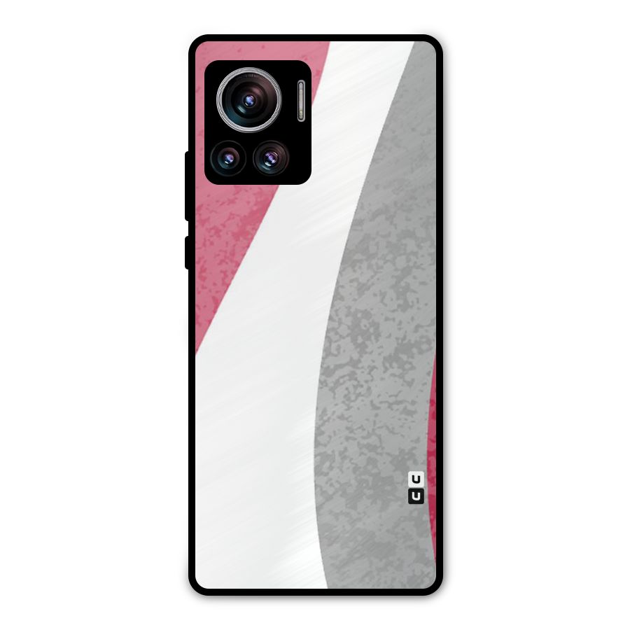 Pretty Flow Design Metal Back Case for Motorola Edge 30 Ultra