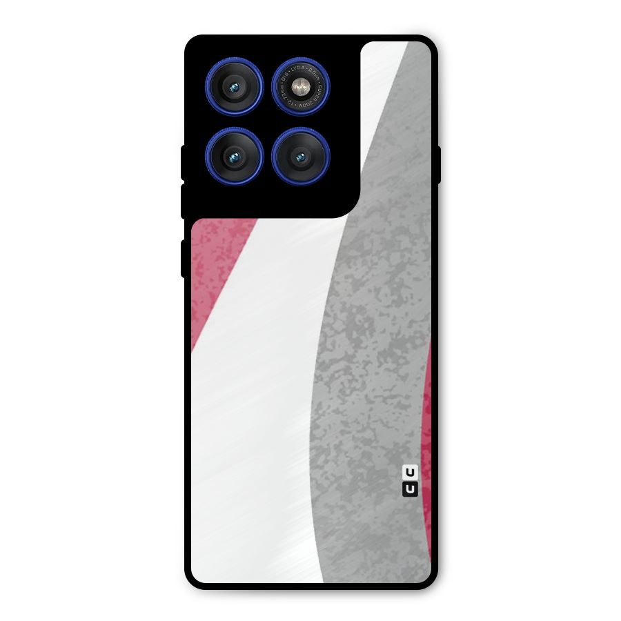 Pretty Flow Design Metal Back Case for Motorola Edge 60 Pro