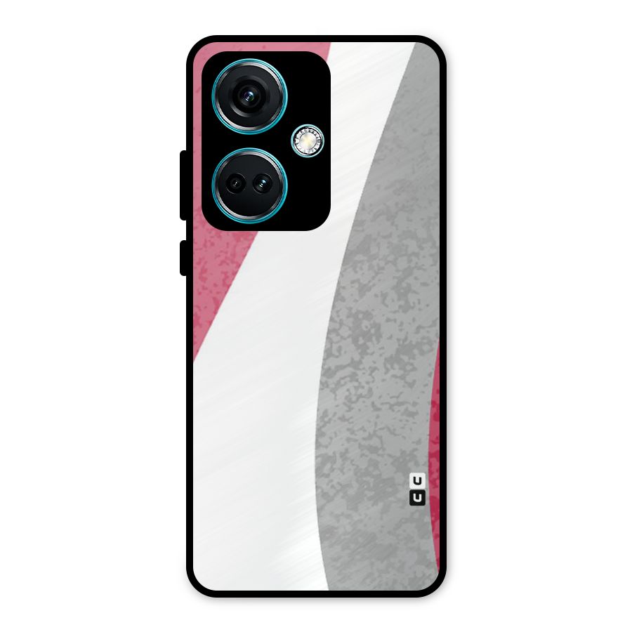 Pretty Flow Design Metal Back Case for OnePlus Nord CE 3 5G