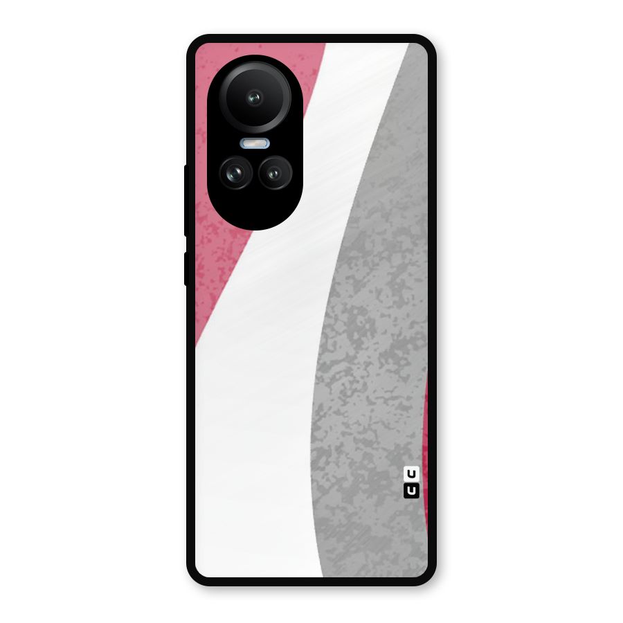 Pretty Flow Design Metal Back Case for Oppo Reno10