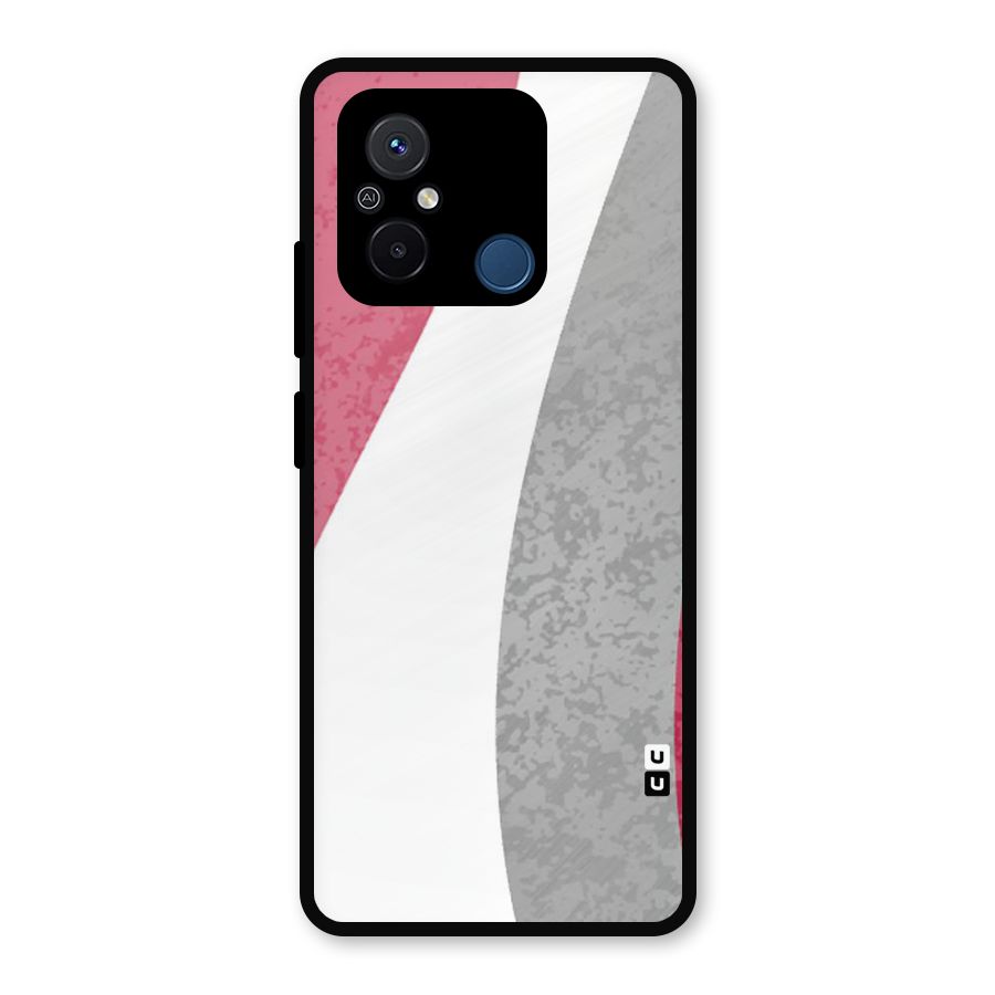 Pretty Flow Design Metal Back Case for Poco C55