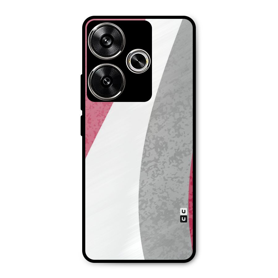Pretty Flow Design Metal Back Case for Poco F6
