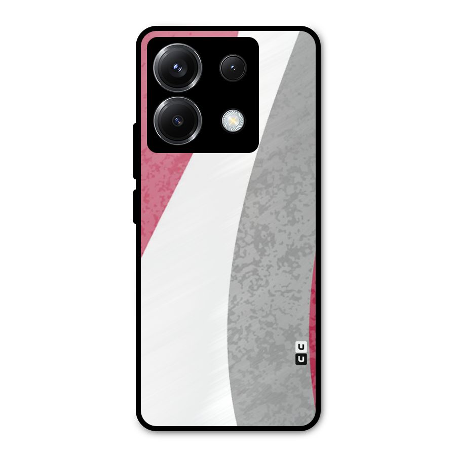 Pretty Flow Design Metal Back Case for Poco X6