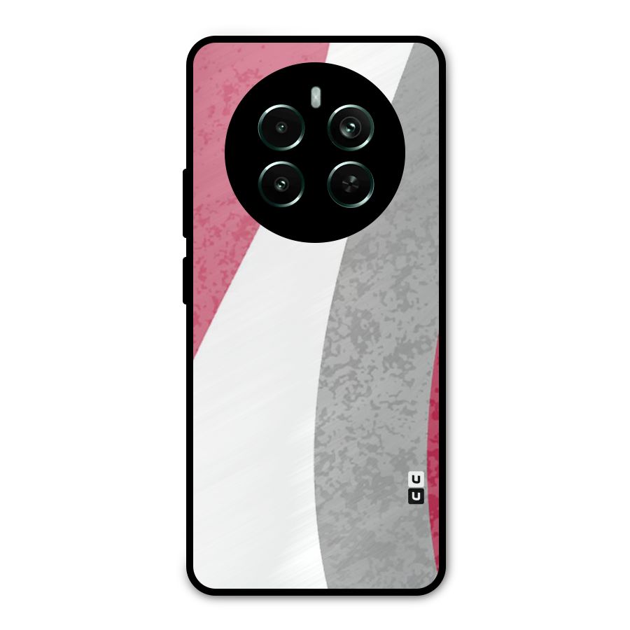 Pretty Flow Design Metal Back Case for Realme 12 Plus