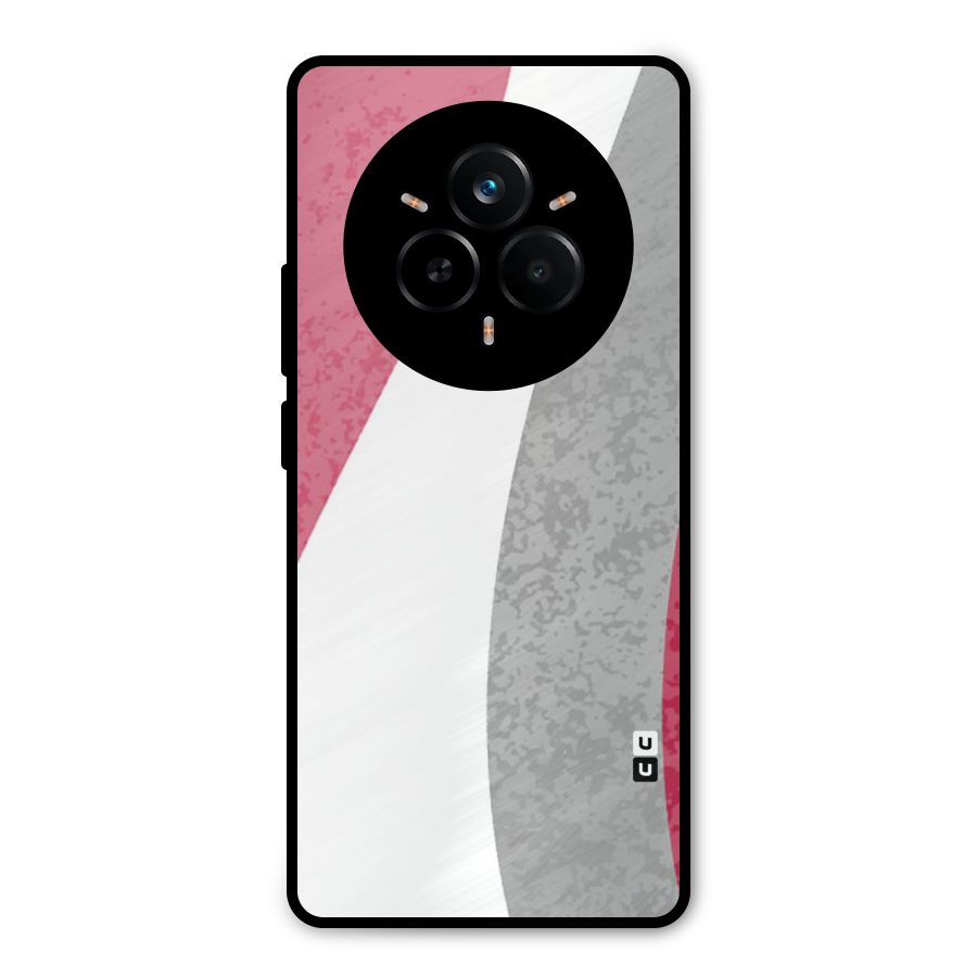 Pretty Flow Design Metal Back Case for Realme 14 Pro Plus