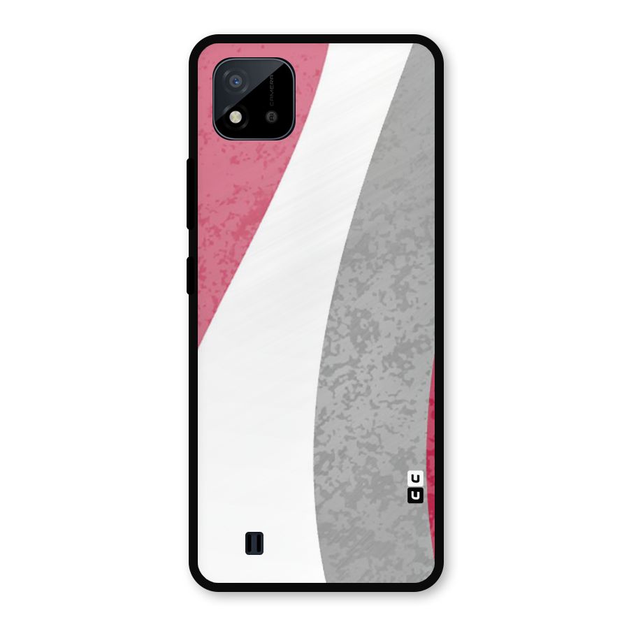 Pretty Flow Design Metal Back Case for Realme C11 2021