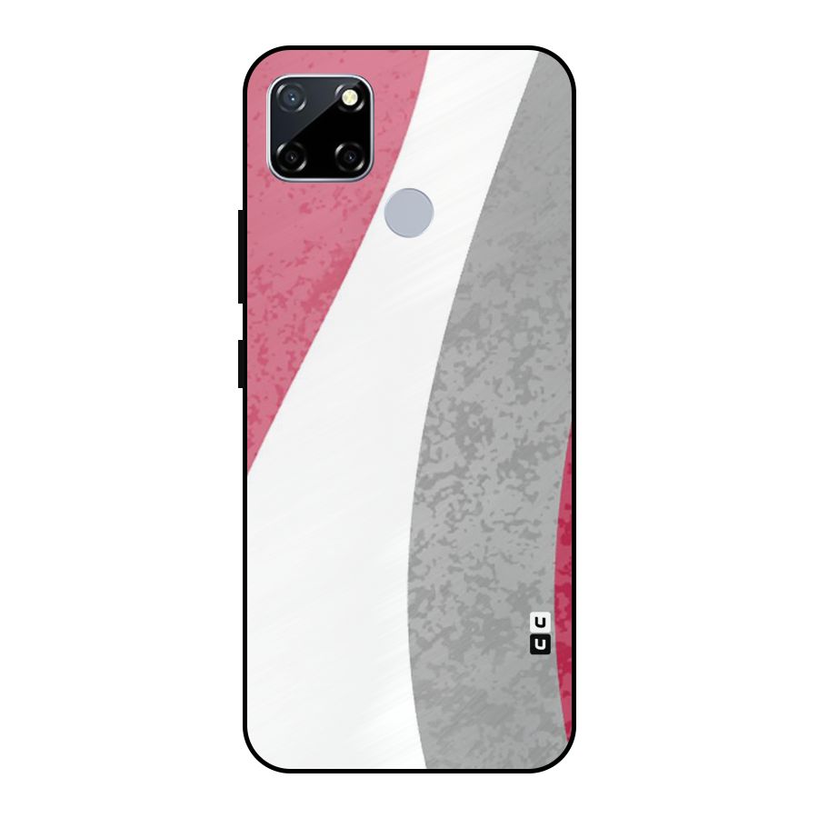 Pretty Flow Design Metal Back Case for Realme Narzo 20