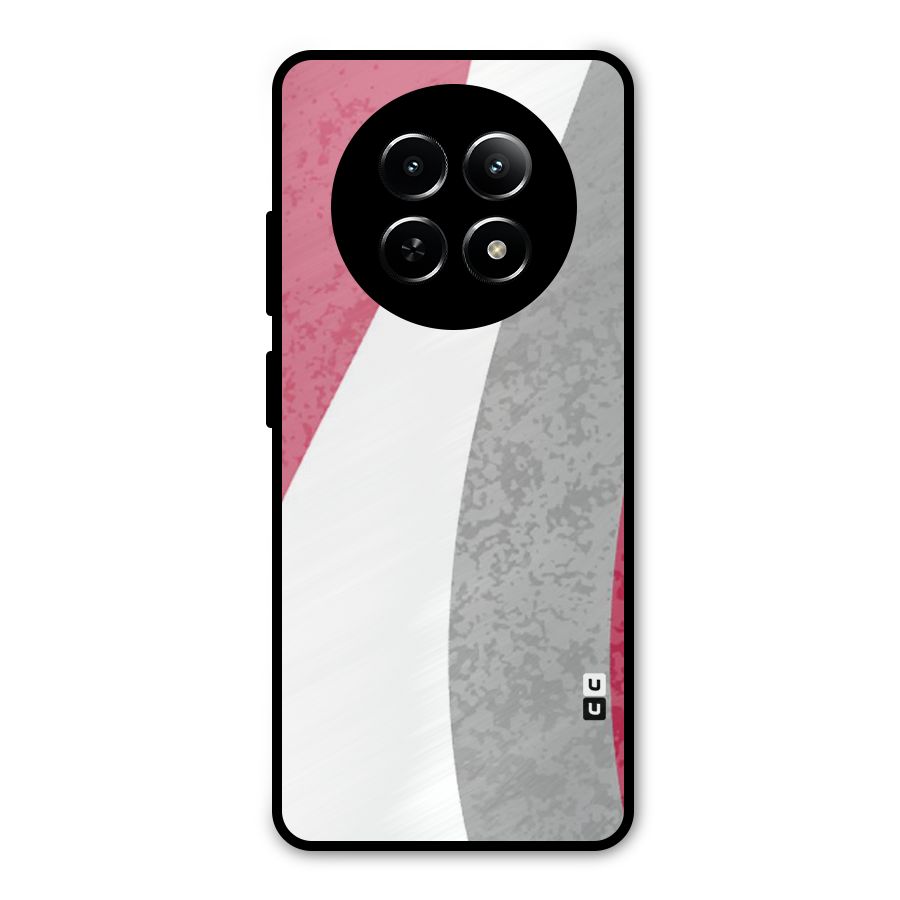 Pretty Flow Design Metal Back Case for Realme Narzo 70x 5G
