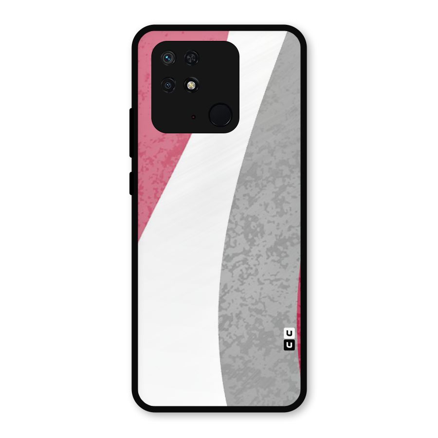 Pretty Flow Design Metal Back Case for Redmi 10 Power