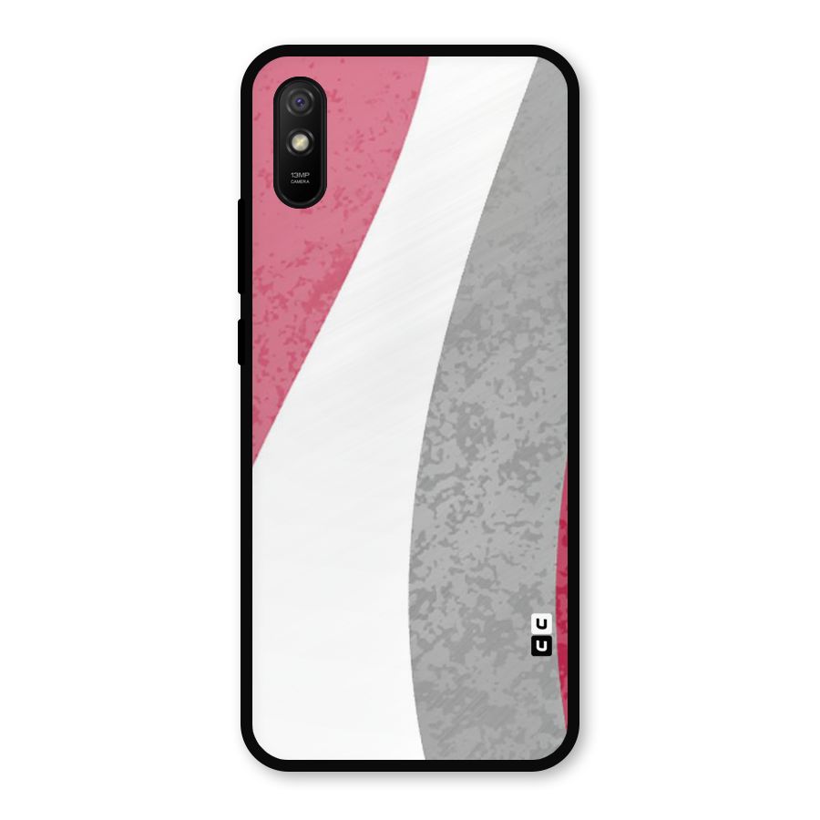 Pretty Flow Design Metal Back Case for Redmi 9a