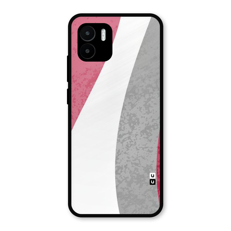 Pretty Flow Design Metal Back Case for Redmi A2