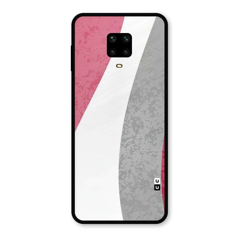Pretty Flow Design Metal Back Case for Redmi Note 9 Pro
