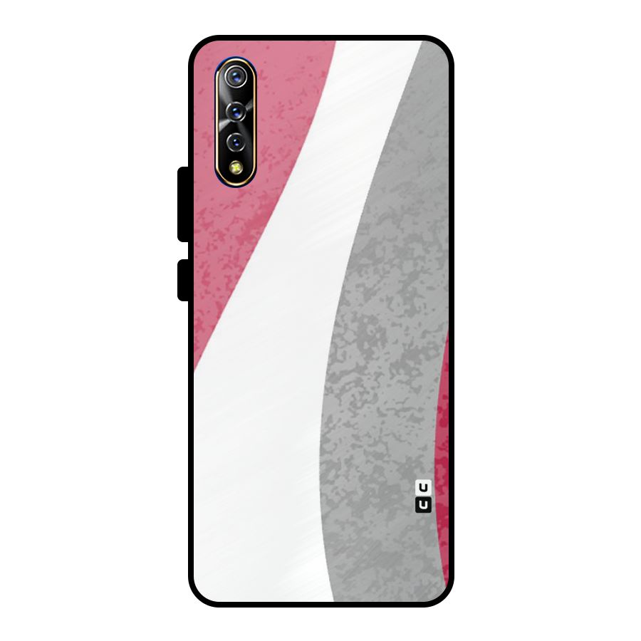 Pretty Flow Design Metal Back Case for Vivo S1