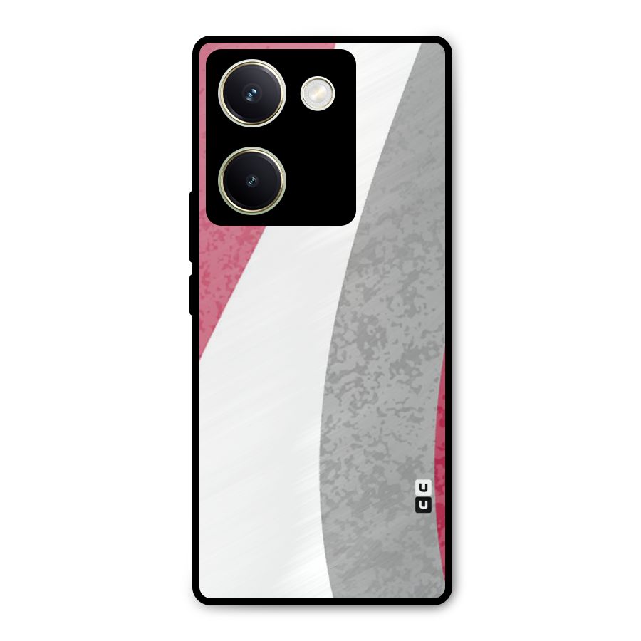 Pretty Flow Design Metal Back Case for Vivo Y200 Pro