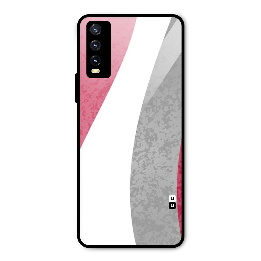 Pretty Flow Design Metal Back Case for Vivo Y20 2021