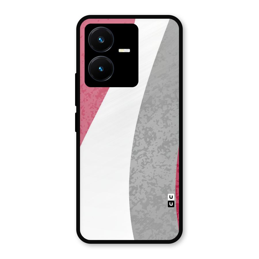 Pretty Flow Design Metal Back Case for Vivo Y22