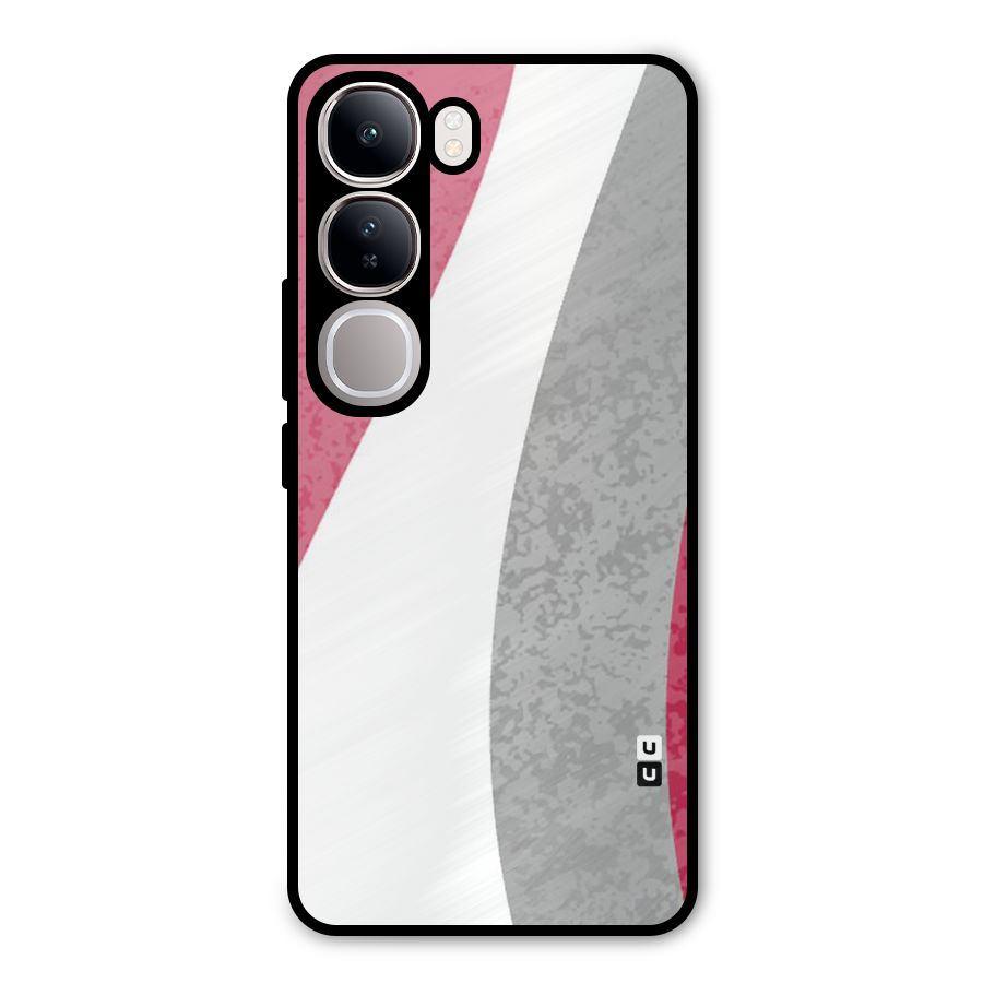 Pretty Flow Design Metal Back Case for Vivo Y300