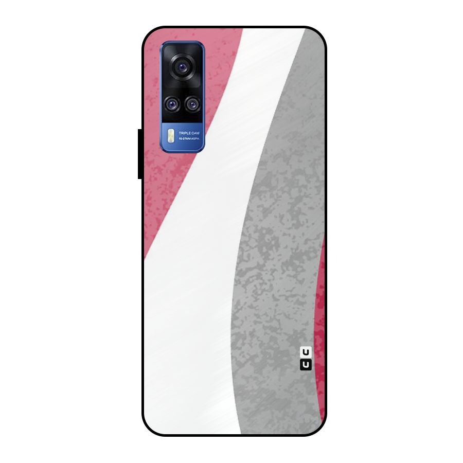 Pretty Flow Design Metal Back Case for Vivo Y51