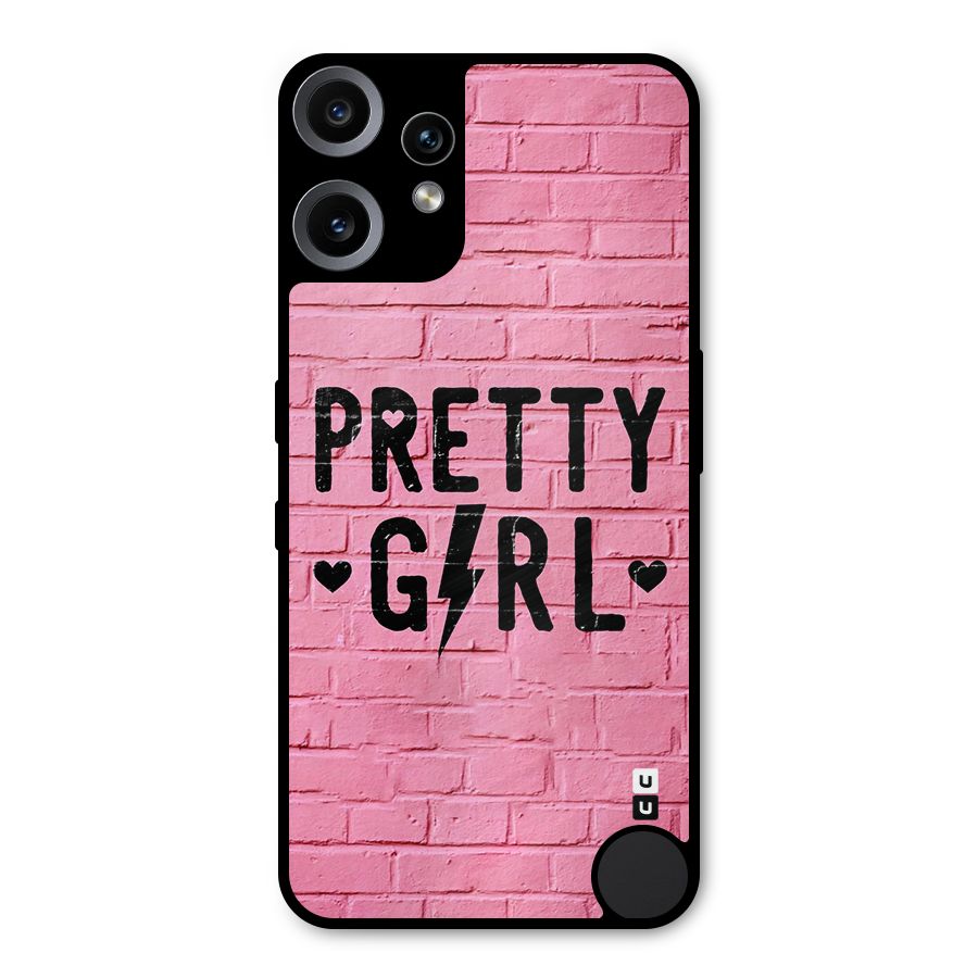 Pretty Girl Wall Metal Back Case for Nothing CMF Phone 2 Pro
