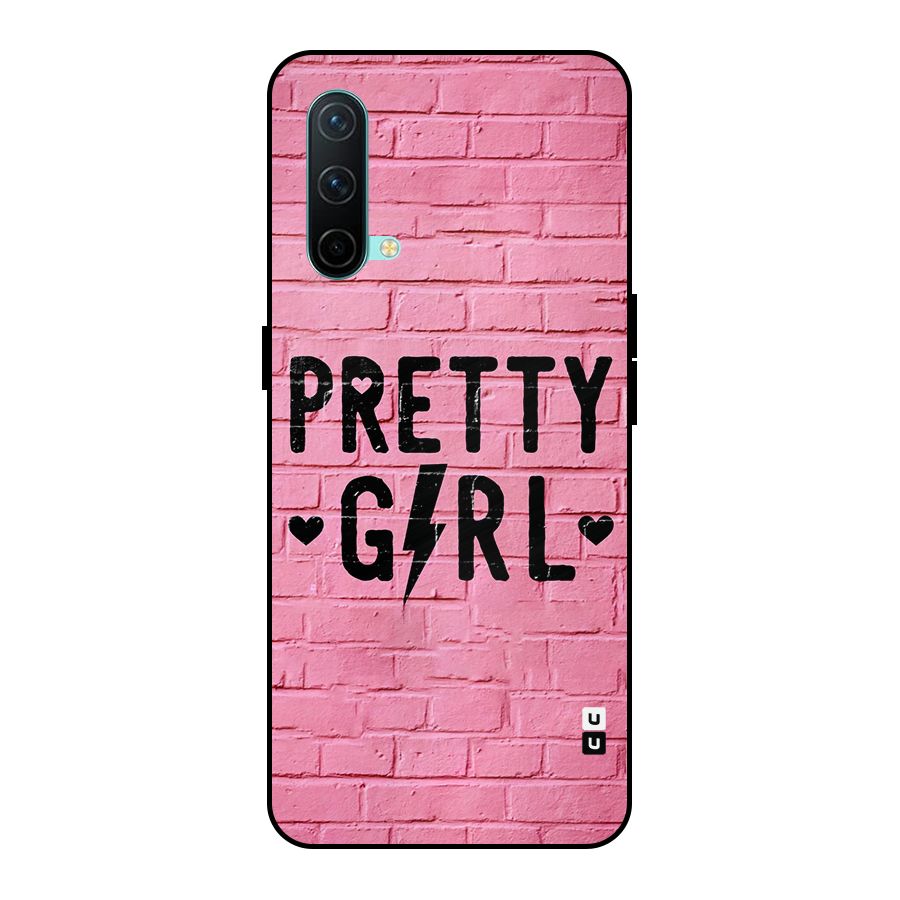 Pretty Girl Wall Metal Back Case for OnePlus Nord CE 5G