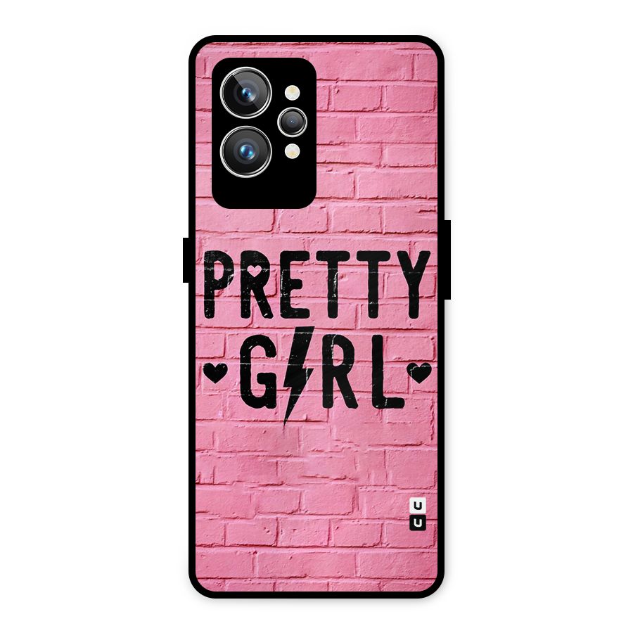 Pretty Girl Wall Metal Back Case for Realme GT2 Pro