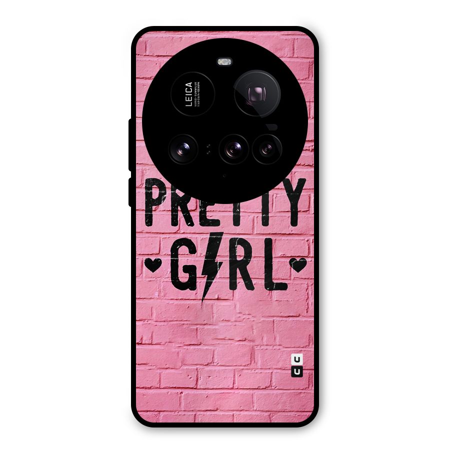 Pretty Girl Wall Metal Back Case for Xiaomi 15 Ultra