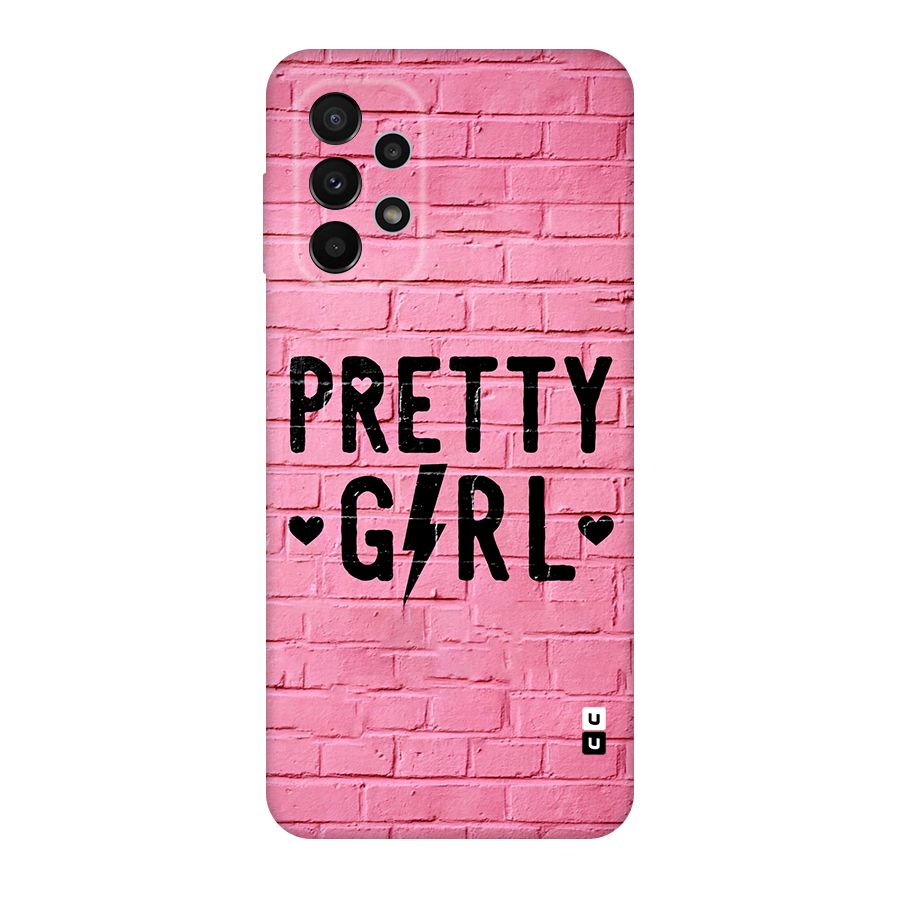 Pretty Girl Wall Original Polycarbonate Back Case for Galaxy A23