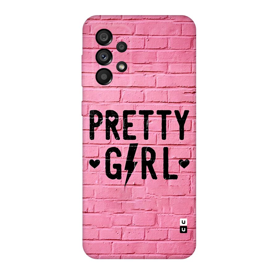 Pretty Girl Wall Original Polycarbonate Back Case for Galaxy A73 5G