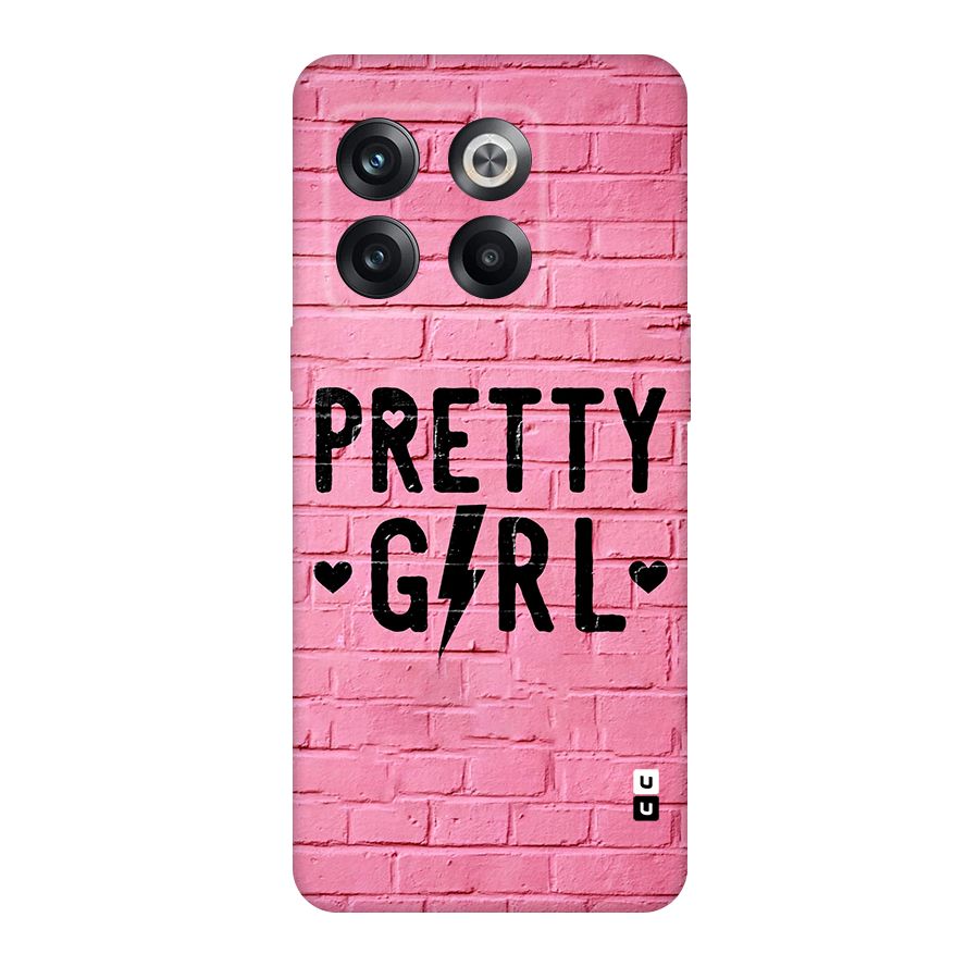 Pretty Girl Wall Original Polycarbonate Back Case for OnePlus 10T