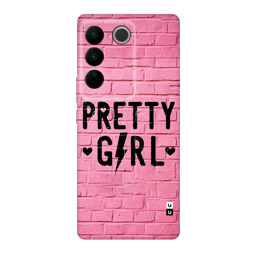 Pretty Girl Wall Original Polycarbonate Back Case for Vivo V27