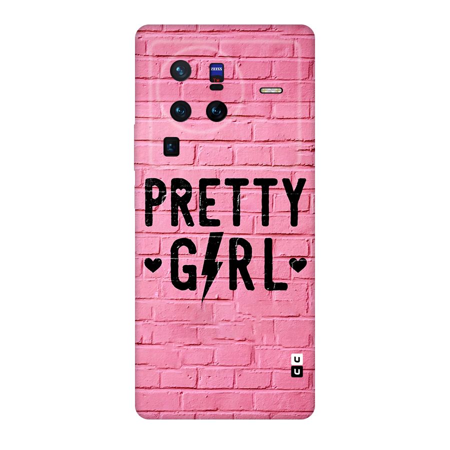 Pretty Girl Wall Original Polycarbonate Back Case for Vivo X80