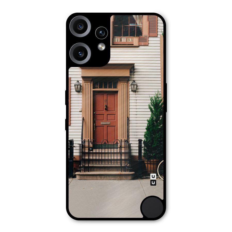 Pretty Orange Door Metal Back Case for Nothing CMF Phone 2 Pro