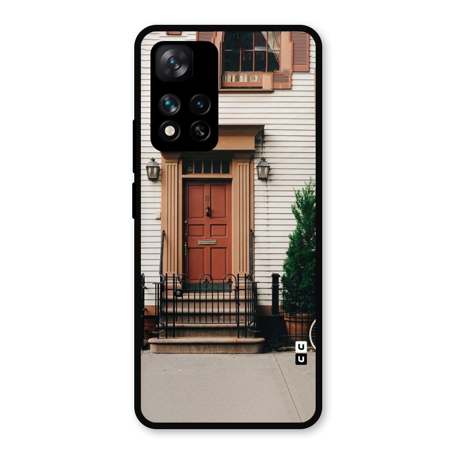 Pretty Orange Door Metal Back Case for Xiaomi 11i Hypercharge 5G