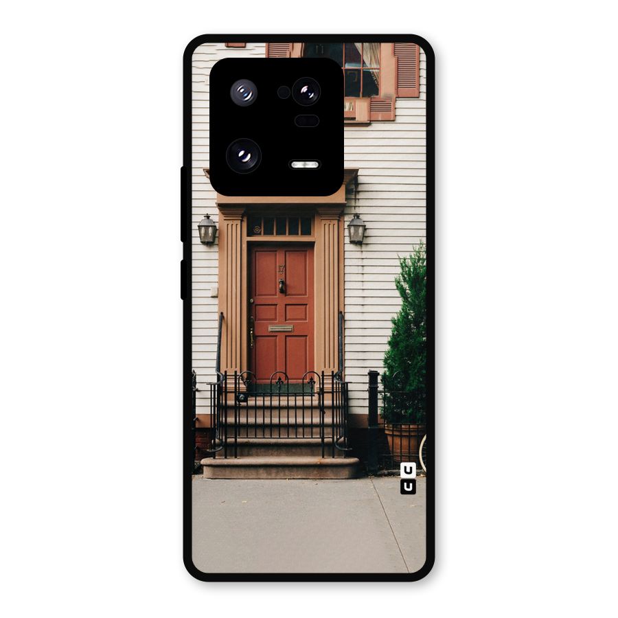 Pretty Orange Door Metal Back Case for Xiaomi 13 Pro
