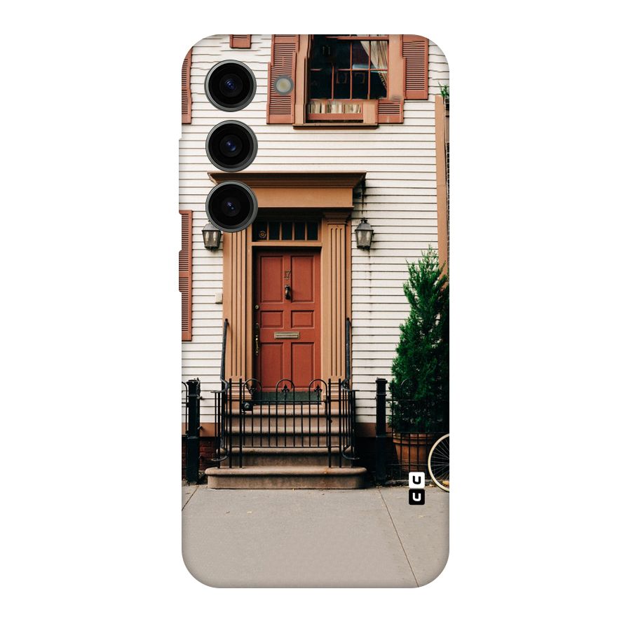 Pretty Orange Door Original Polycarbonate Back Case for Galaxy S23