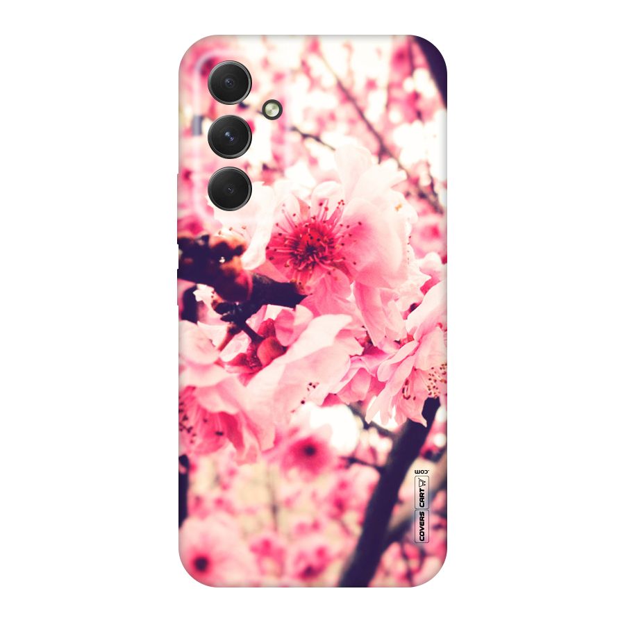Pretty Pink Flowers Original Polycarbonate Back Case for Galaxy A54