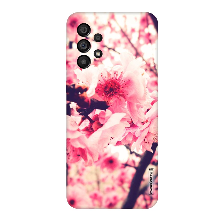 Pretty Pink Flowers Original Polycarbonate Back Case for Galaxy A73 5G