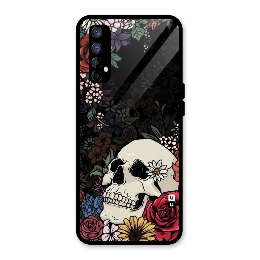 Pretty Skull Glass Back Case for Realme Narzo 20 Pro