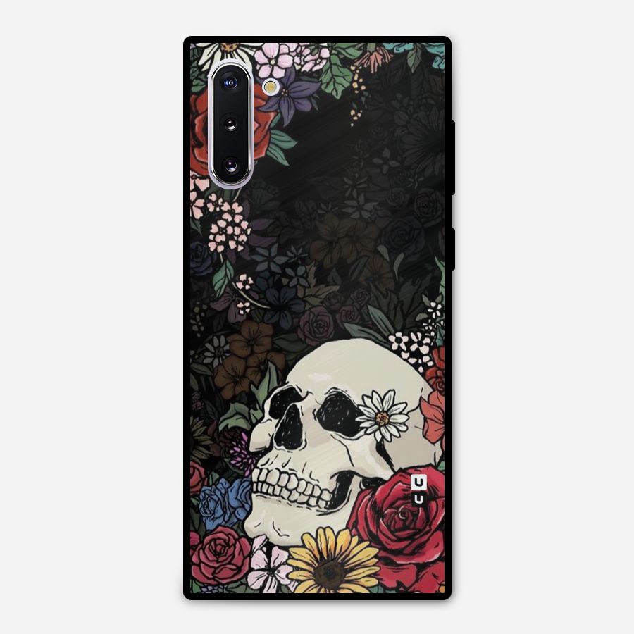 Pretty Skull Metal Back Case for Galaxy Note 10