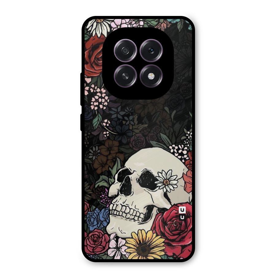 Pretty Skull Metal Back Case for Oppo F29