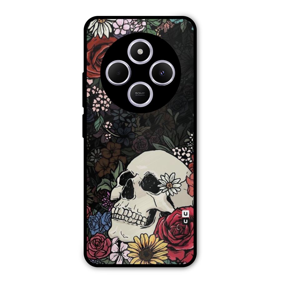 Pretty Skull Metal Back Case for Poco M7